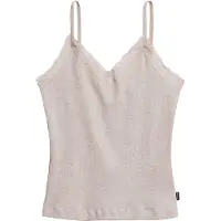 Superdry Essential Lace Trim Ermeløs T-skjorte