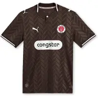 Puma FC St. Pauli 26/27 Home Jersey Men, Sport, Espresso Brown/White, L