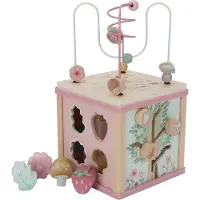 Little Dutch Fairy Garden aktivitetskube i tre, rosa
