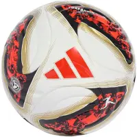 Adidas Futbolo kamuolys Bundesliga 26/27 Torfabrik Mini baltas-oranžinis-auksinis KG6039