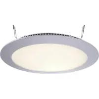 LIGHT IMPRESSIONS 565095 LED-panel innfelt lys 16 LED EEK: G (A–G), 13 W perlehvit grå (RAL 9022)