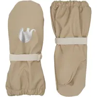 CeLaVi Votter m. Fleece - PU - White Pepper - - 2-4 år (92-104) - Votter