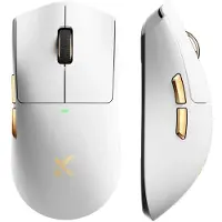 MCHOSE K7 Ultra Lightweight Wireless - Gaming mus - Optisk - 6 - Hvit