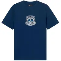 Armani Exchange for man. XM002776AF10356UB096 Logo T-shirt blue (XS), White, Casual, Cotton, Short sleeve
