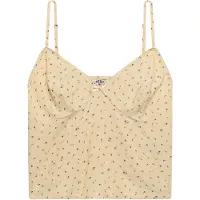 Superdry Essential Lace Trim Crop Cami Ermeløs Topp