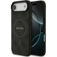 GUESS 4G Ring Classic Logo MagSafe-etui til iPhone 17 Air – svart