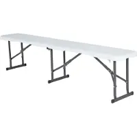 Lifetime Sammenleggbar Benk Til Camping 183x29x42 Cm