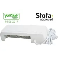 Triax Forstærker IFA 384 4 udgange, YouSee Ready/Stofa approved