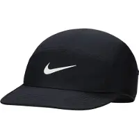 Nike Dri-Fit Fly Unstructured Swoosh Caps svart