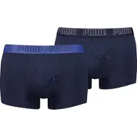 Puma Trunks (2-Pack) Men, Clothing, Purple/Grey Melange, 4