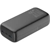 Deltaco PB-C1011 Powerbank | 2x USB-A + 1x USB-C | PD | Black - 27000 mAh