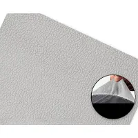 INF PU-skinn selvklebende reparasjonslapp - 35x137cm - For sofaer, bilseter og møbler Grey