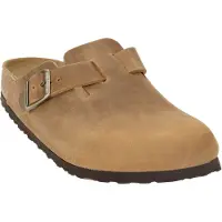 Birkenstock Boston Natural Leather Oiled Narrow Tresko