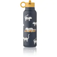 Liewood Drikkeflaske - Falk - 500 ml - Tiger/Classic Navy - - OneSize - Drikkeflaske