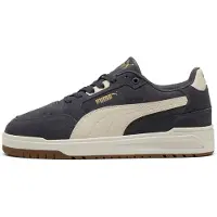 Puma Shuffle Downtown Sneakers Unisex, Shoes, Moody Gray/Alpine Snow/Gold, 46
