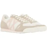 Armani Exchange for woman. XW002794AF22755MZ736 Lace-up sneakers with white rubber sole (38), Fabric, Flat, Laces, Casual