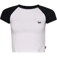 Superdry Vintage Crop Baseball T-skjorte