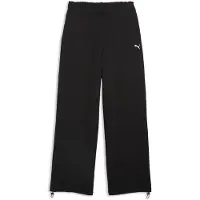 Puma Essentials Slouchy Pintuck Oversized Pants Women, Clothing, Black, M