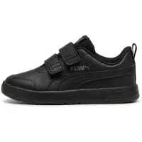 Puma Courtflex V3 Sneakers Kids, Shoes, Black/Black/Cast Iron, 32.5