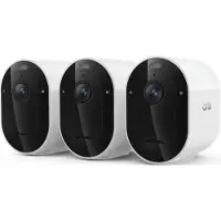 Arlo Pro 6 - 2025 Edition - nettverksovervåkingskamera - utendørs, innendørs - værbestandig - farge (Dag og natt) - lyd - trådløs - Wi-Fi (en pakke 3)