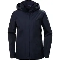 Helly Hansen for woman. 62650 Aden navy blue waterproof jacket (S), Casual, Polyester, Outdoor