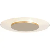 Steinhauer LED-taklampe Lido, gullfarget, Ø 28 cm