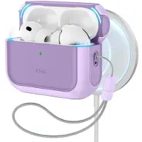 ESR Orbit Halolock MagSafe-etui for AirPods Pro - lilla
