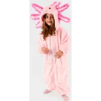 Den Goda Fen Kostymer - Jumpsuit Axolotl - Rosa - - OneSize - Kostymer