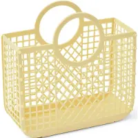 Liewood Sammenleggbar kurv - Samantha - 23x23x8,5 cm - Lemonade - - OneSize - Kurv