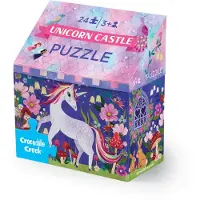 Crocodile Creek Puslespill - 24 Brikker - Unicorn Slottet - - OneSize - Puslespill