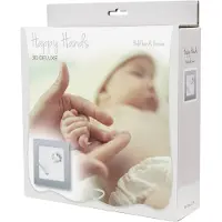 Dooky Happy Hender Ramme - 3D Deluxe - Sølv - - OneSize - Bilderamme