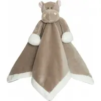 Teddykompaniet Koseklut - flodhest - 35 x 35 cm - Gråbrun - - OneSize - Koseklut