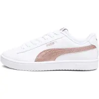 Puma Rickie Classic Youth Sneakers, Shoes, White/Rose Gold, 38