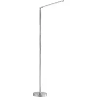 JUST LIGHT LED-gulvlampe Dawda med dimmer, stål