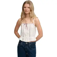 Superdry Lace Cami Ermeløs Bluse