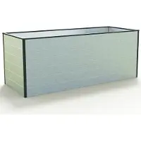 GFP 195x119x77 cm plantekasse, eloksert