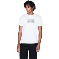 Armani Exchange for man. XM002784AF10356U0009 White slim fit t-shirt (S), Casual, Cotton, Long sleeve