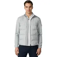 Hackett for man. HM5800123 Hs Solstice Hybrid grey sweatshirt (L), Casual, Polyester
