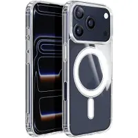 Tactical iPhone 17 Pro MagForce Hybrid-deksel - Gjennomsiktig
