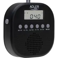 Adler FM-radio vanntett IPX4