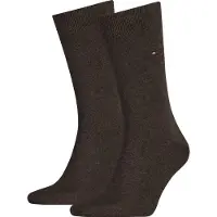 Tommy Hilfiger sokker 2-pakning, brun Brun Størrelse