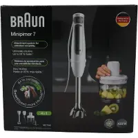 Braun MQ7035I Stavmikser MultiQuick 7 Hvit