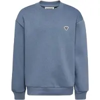 Hummel Collegegenser - HmlJR Loose Rund hals Bee - Flint Stone - - 5-6 år (110-116) - Collegegenser