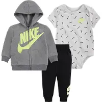 Nike Kids Just Do It Toss Kortermet Body 3 Enheter