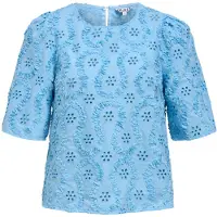 Object Brodert Topp Med Puffermer