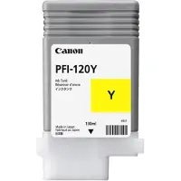 Canon PFI-120 Y Blekkpatron gul