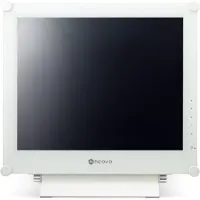AG Neovo X-15E - LED-skjerm - 15 - 1024 x 768 - 300 cd/m² - 2000:1 - 3 ms - HDMI, DVI-D, VGA, DisplayPort - høyttalere - hvit