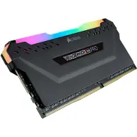Corsair Vengeance RGB PRO DDR4-3200 - 8GB - CL16 - Single Channel (1 pcs) - Intel XMP - Svart med RGB