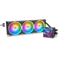 Thermaltake MAGFloe 360 Ultra ARGB Sync - Væskekjølesystem for prosessor - Radiatorstørrelse: 360 mm - (for: AM4, AM5, LGA1851, LGA1700, LGA1200, LGA1156, LGA1155, LGA1151, LGA1150, LGA2066, LGA2011,