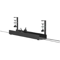 NeoMounts - cable management tray - clamp-on design universal